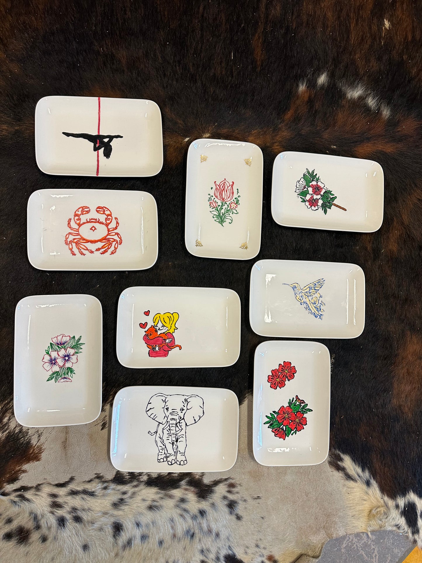 Workshop porselein schilderen + hapje en drankje