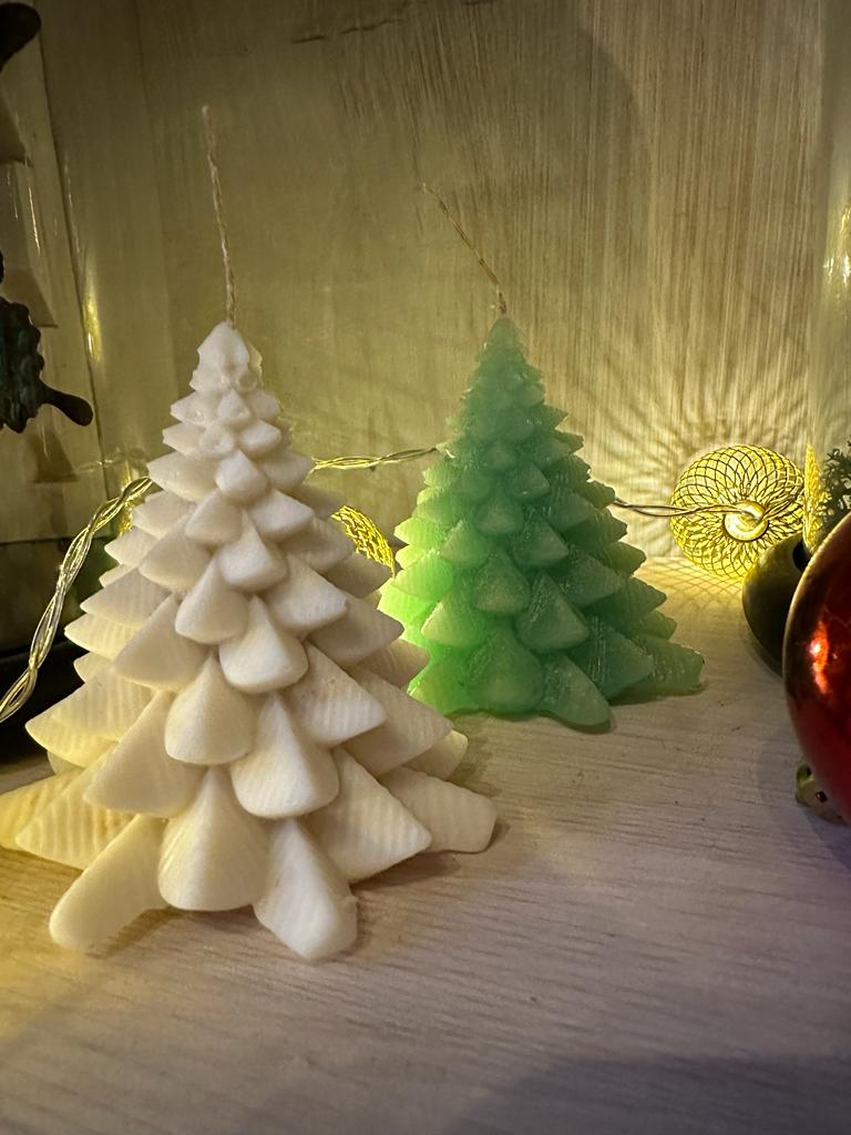 Kerstboom- kaars