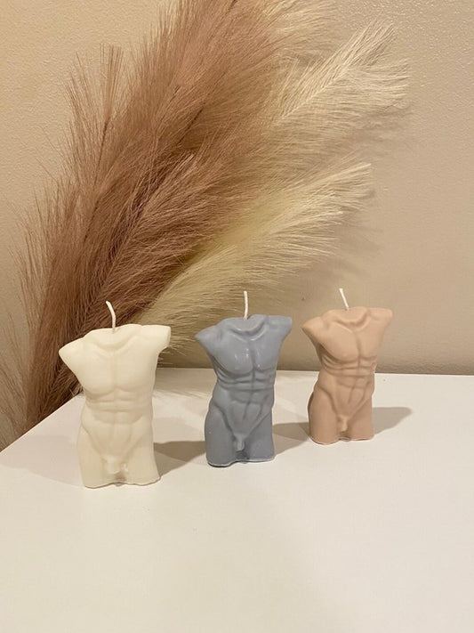 Mannen lichaam - kaars