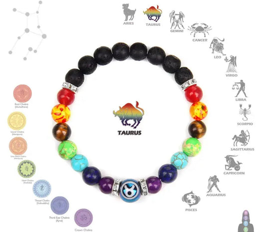 Sterren beeld armbanden - Gekleurd