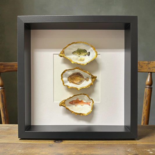 Diepe lijst zwart - voor oester of vlinder