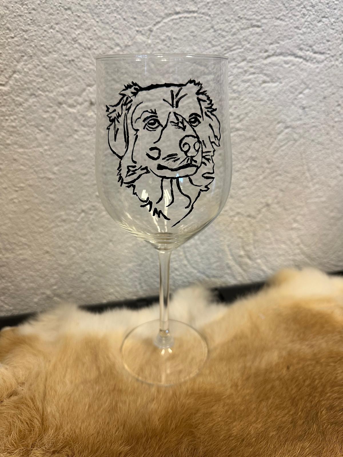 DIY - Wijnglazen schilder workshop thuis - 2 personen (20-delig)