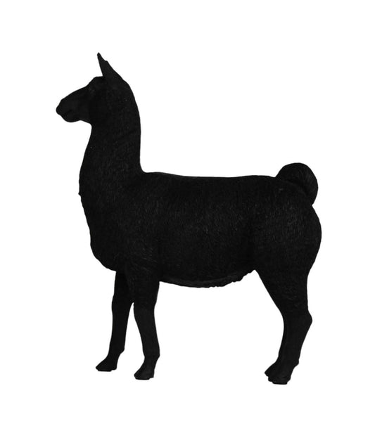 Alpaca beeld - Zwart