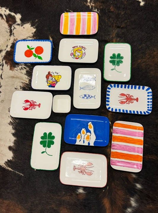 Kinderfeestje workshop porselein schilderen