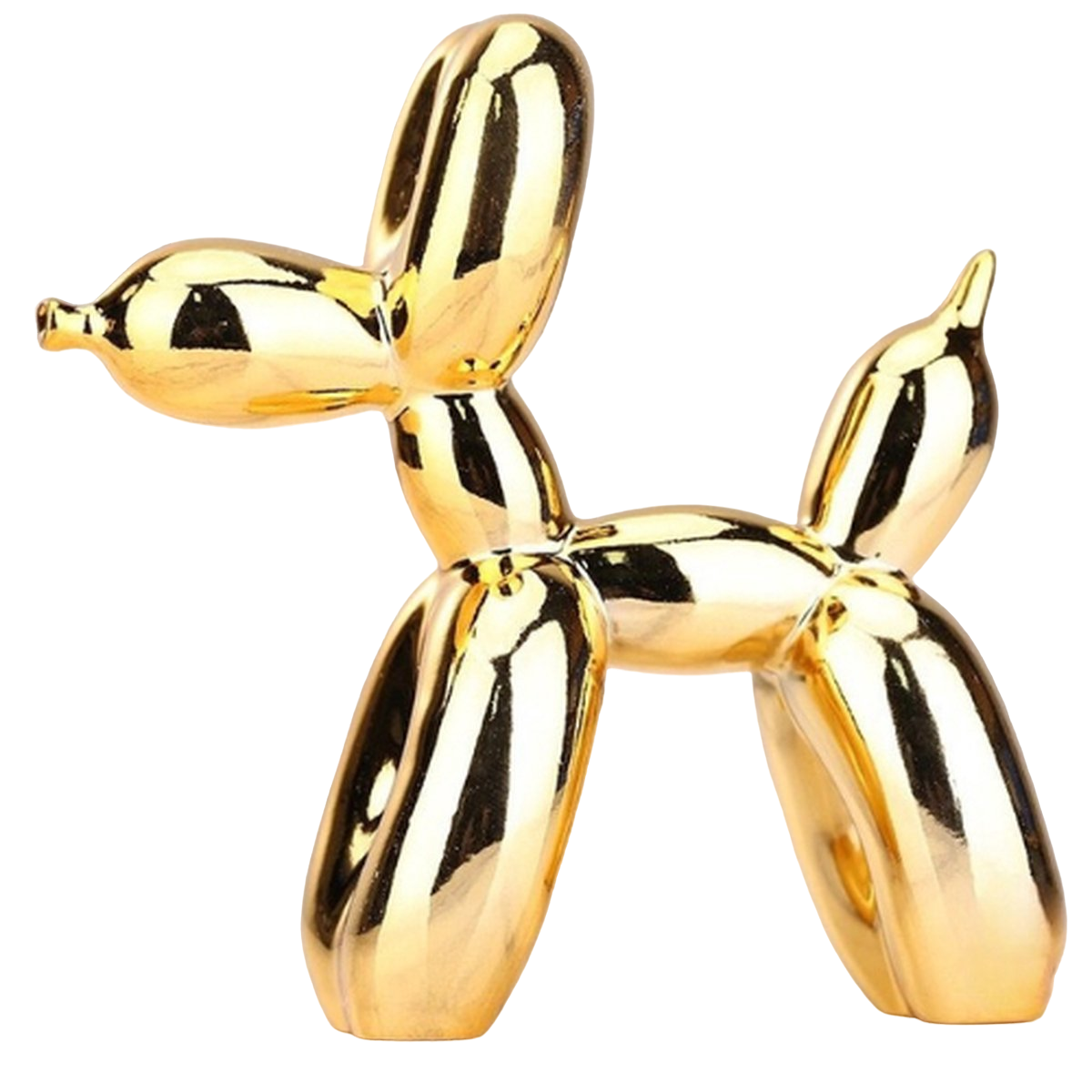 Ballon hondje goud