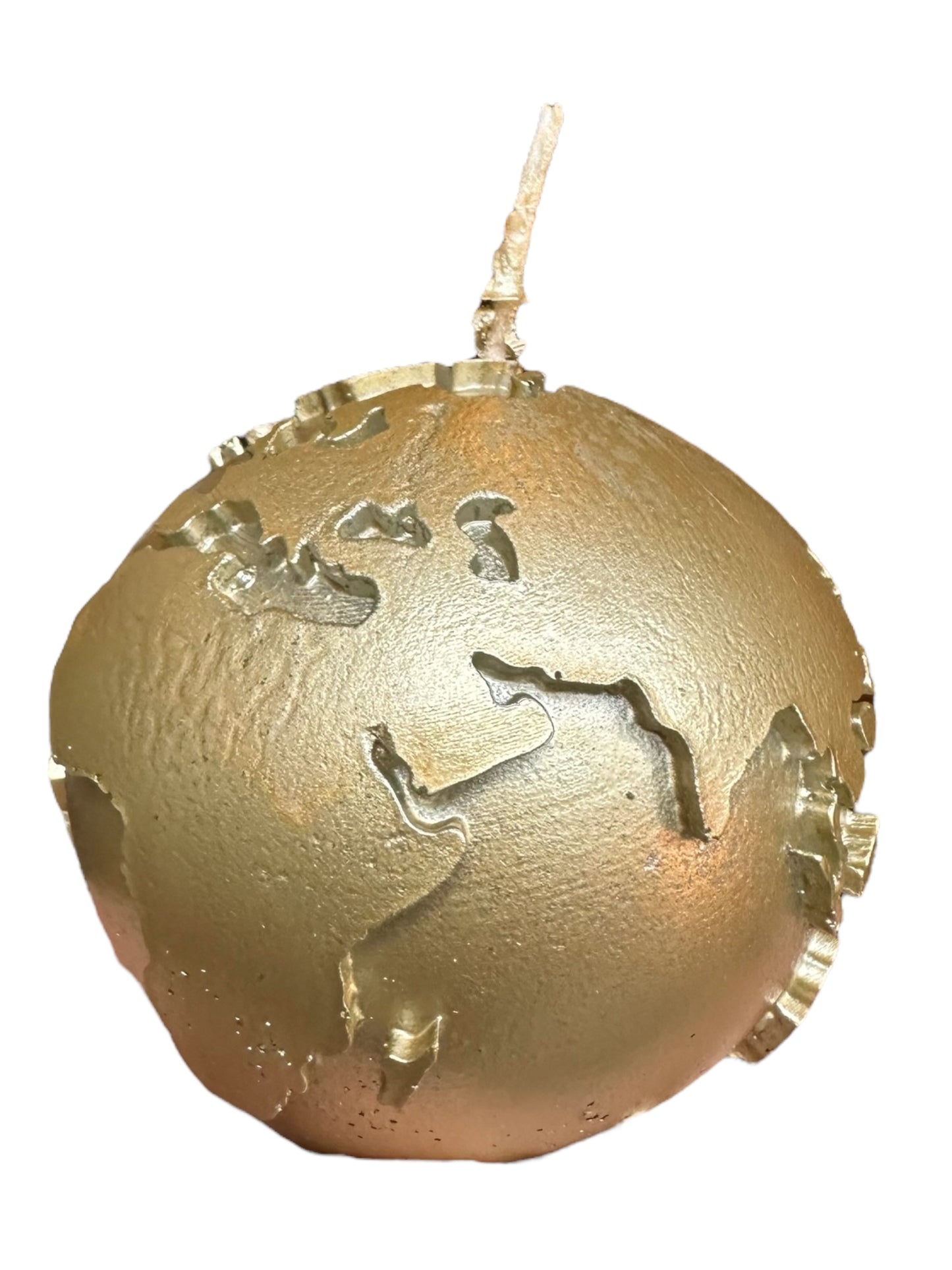 Wereldbol kaars