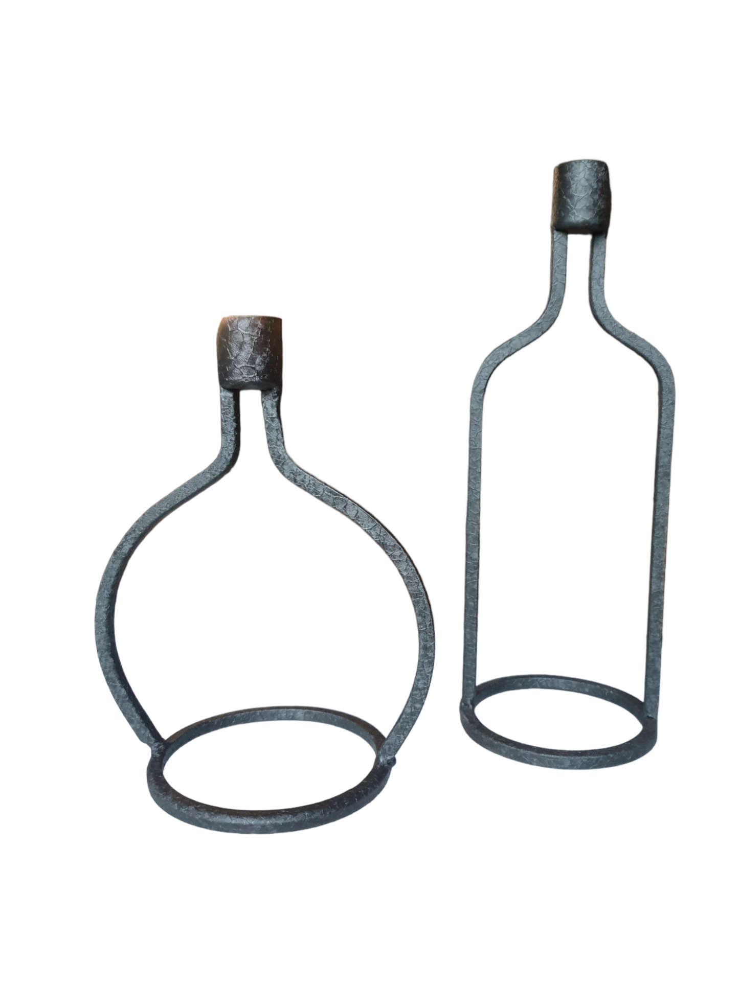 3D fles kandelaar breed