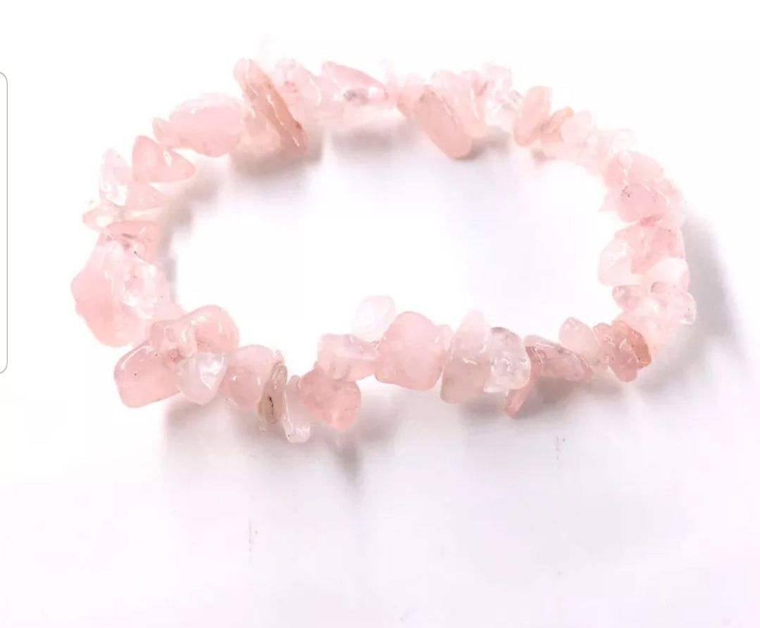 Armband rozenkwarts