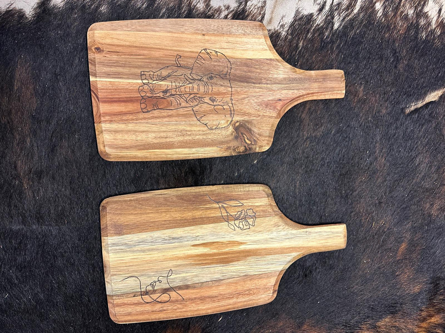 Graveer je eigen borrelplank / snijplank