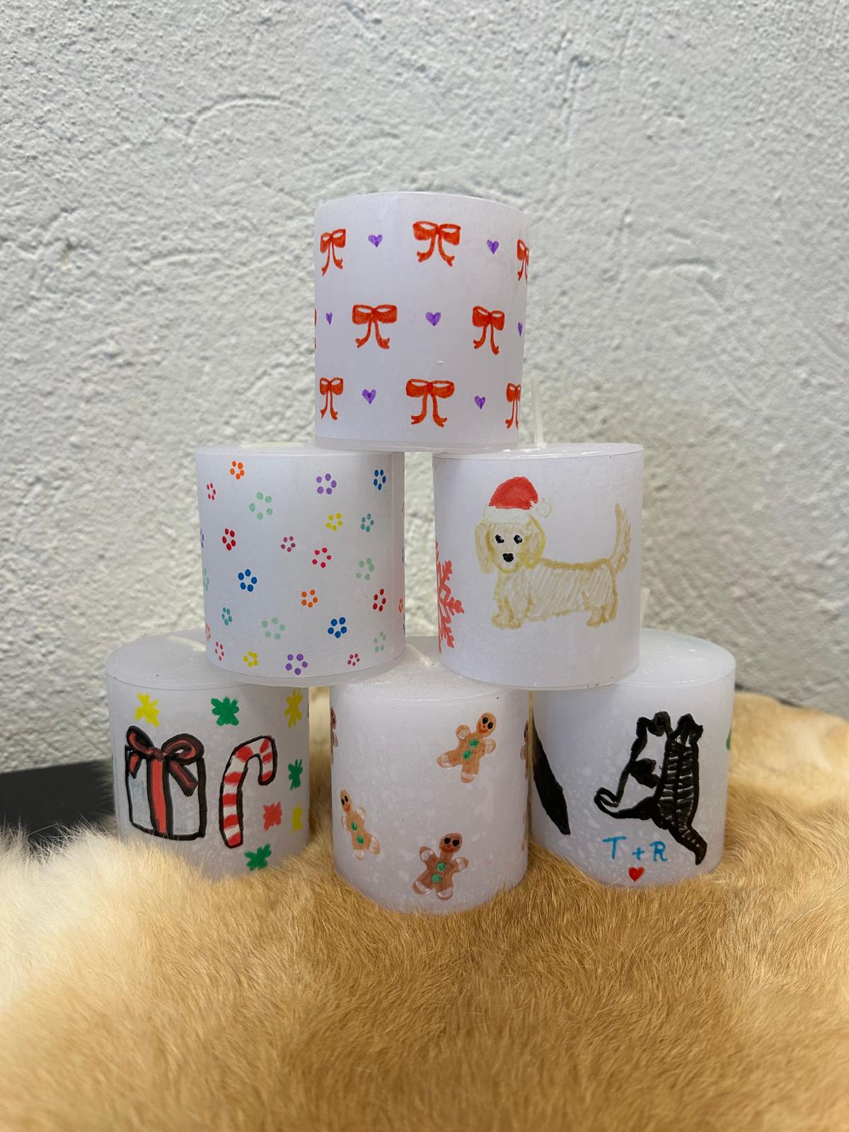 Workshop kaarsen maken (1 uur) + high tea of borrelplank hapjes