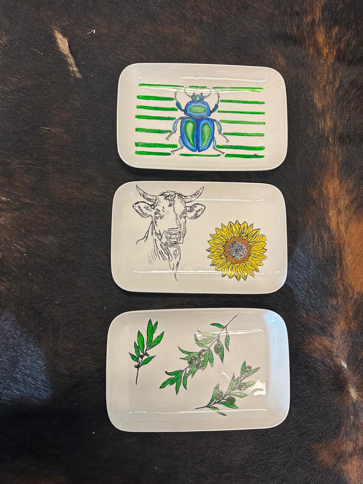 Workshop porselein schilderen + hapje en drankje