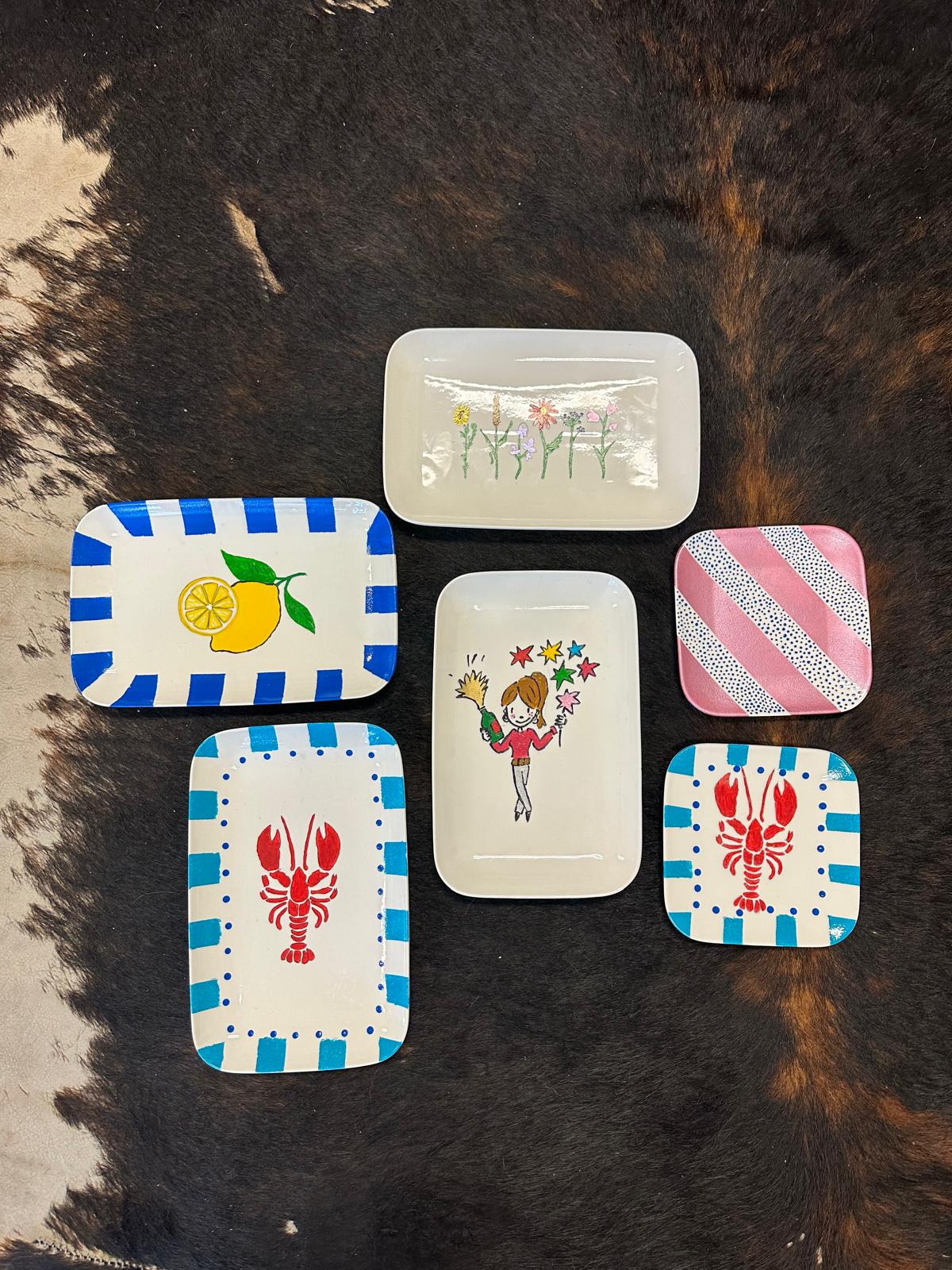 Workshop porselein schilderen + hapje en drankje