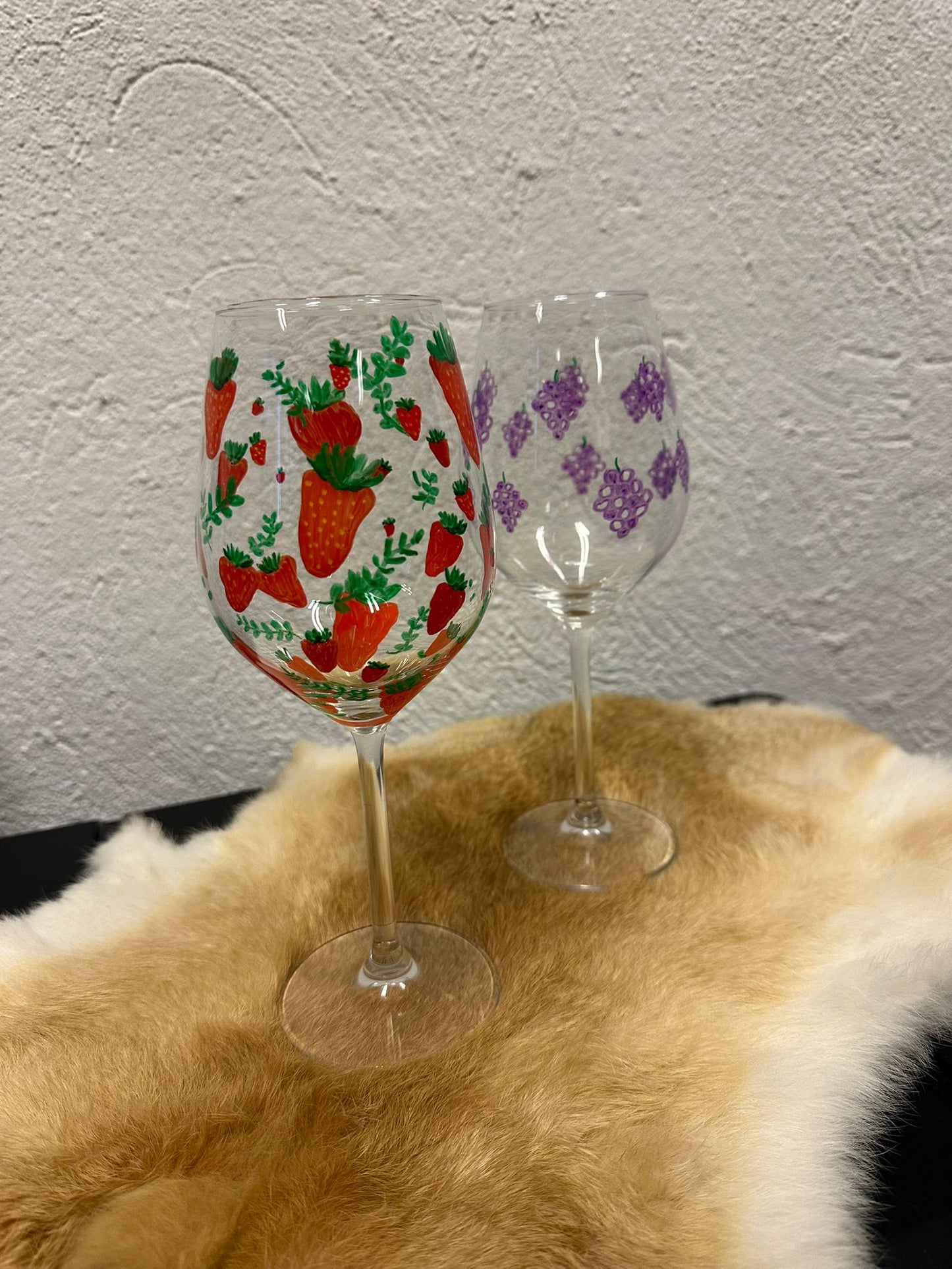 DIY - Wijnglazen schilder workshop thuis - 2 personen (20-delig)