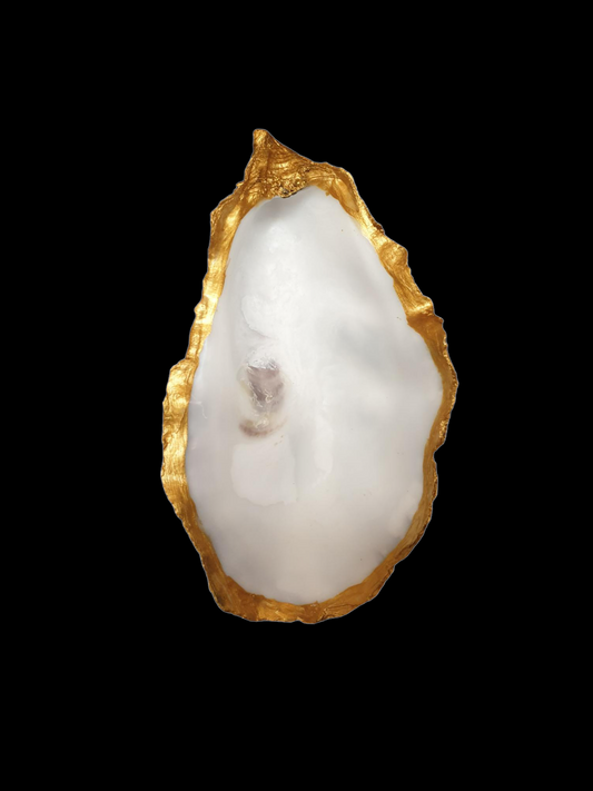Gouden oester in lijst
