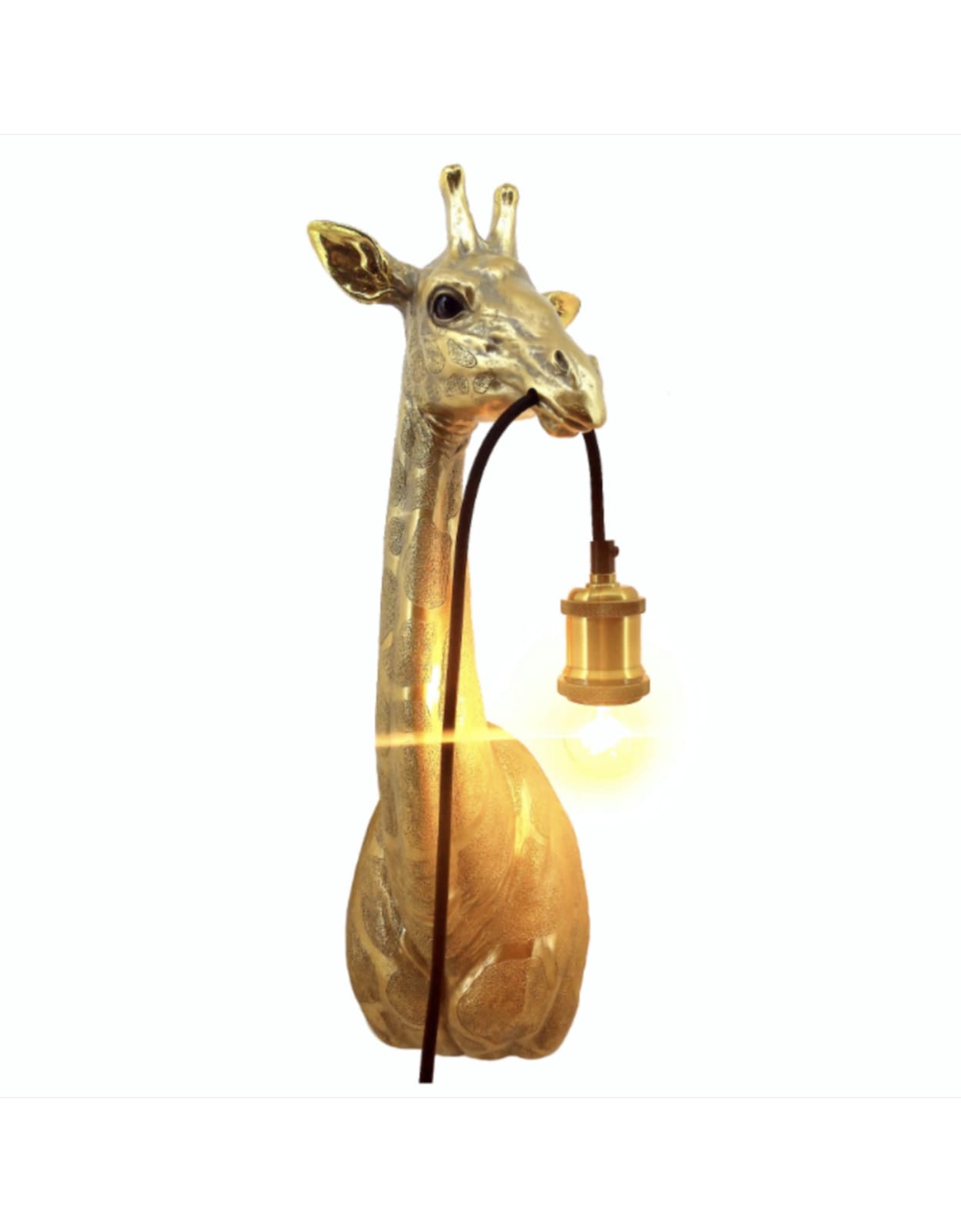 Giraffe wand lamp